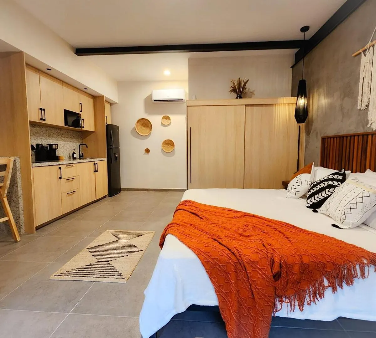 Appartement Boho Chic Studio Steps To 5Th Ave King Bed Wifi Rooftop Pool Playa del Carmen