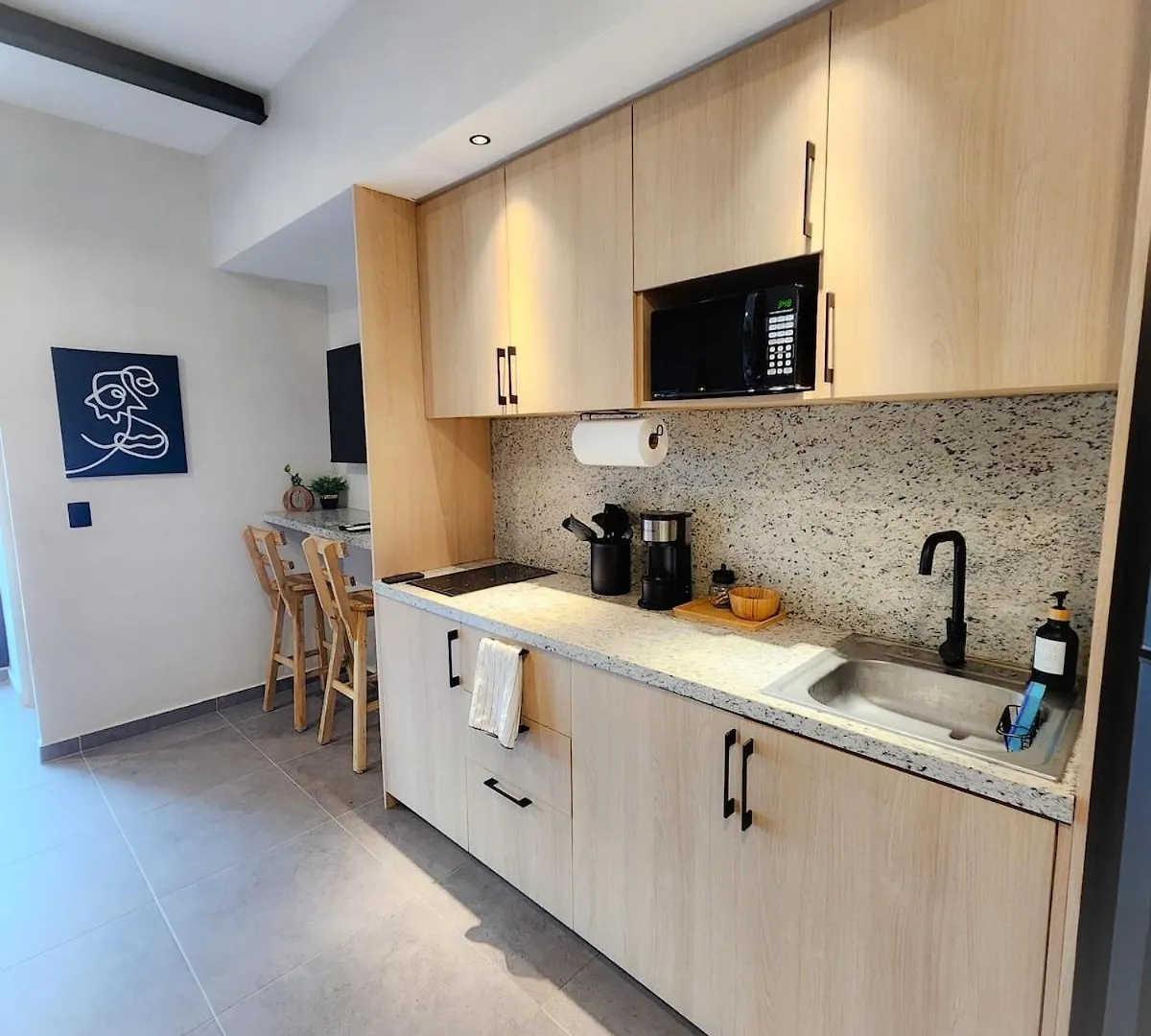 Apartment Boho Chic Studio Steps To 5Th Ave King Bed Wifi Rooftop Pool Playa del Carmen