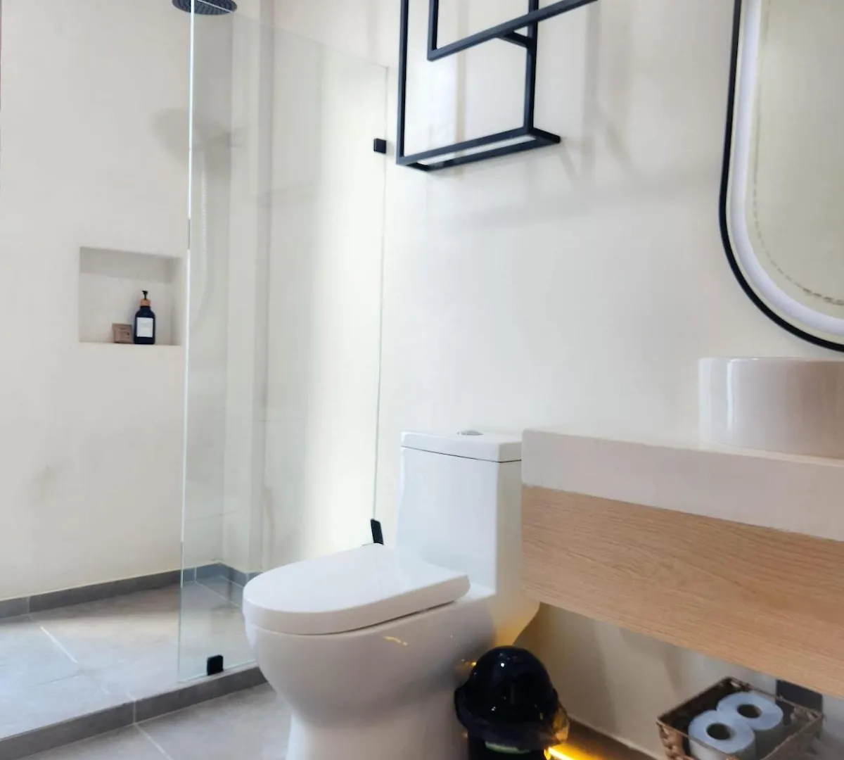 Boho Chic Studio Steps To 5Th Ave King Bed Wifi Rooftop Pool Playa del Carmen 0*,  Mexico