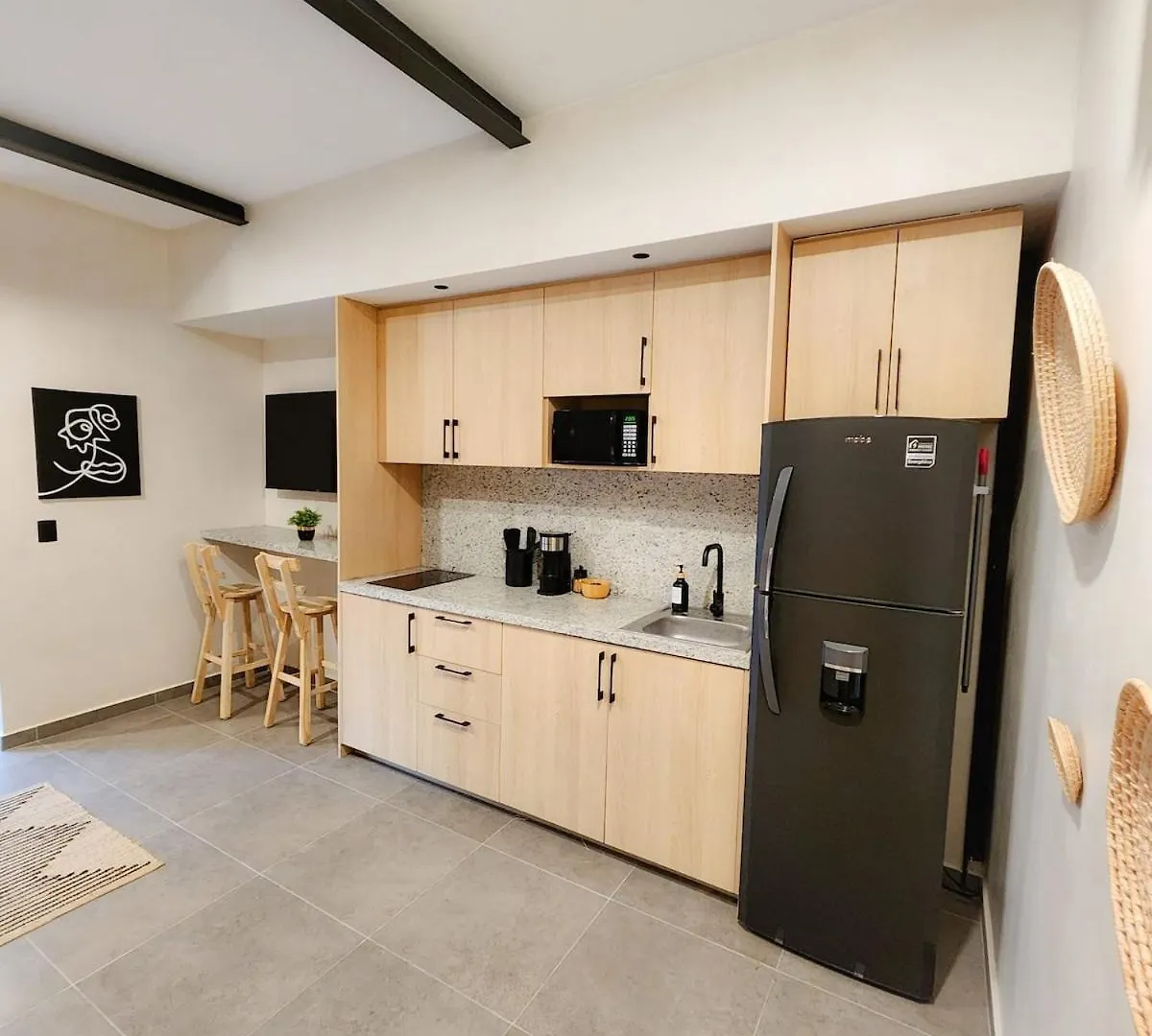 Boho Chic Studio Steps To 5Th Ave King Bed Wifi Rooftop Pool Playa del Carmen